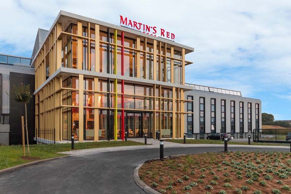 Martin'S Red Hotel Tubize Esterno foto